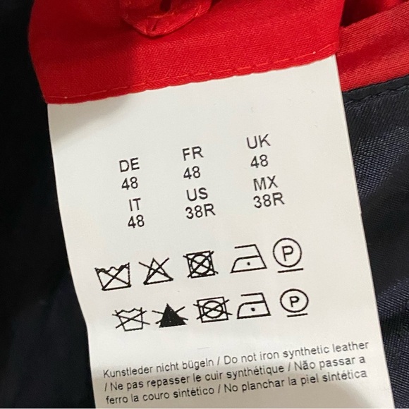 HUGO BOSS Men's Abodo Slim Fit Wool Blend Sport Blazer Coat, 38R - Picture 8 of 9